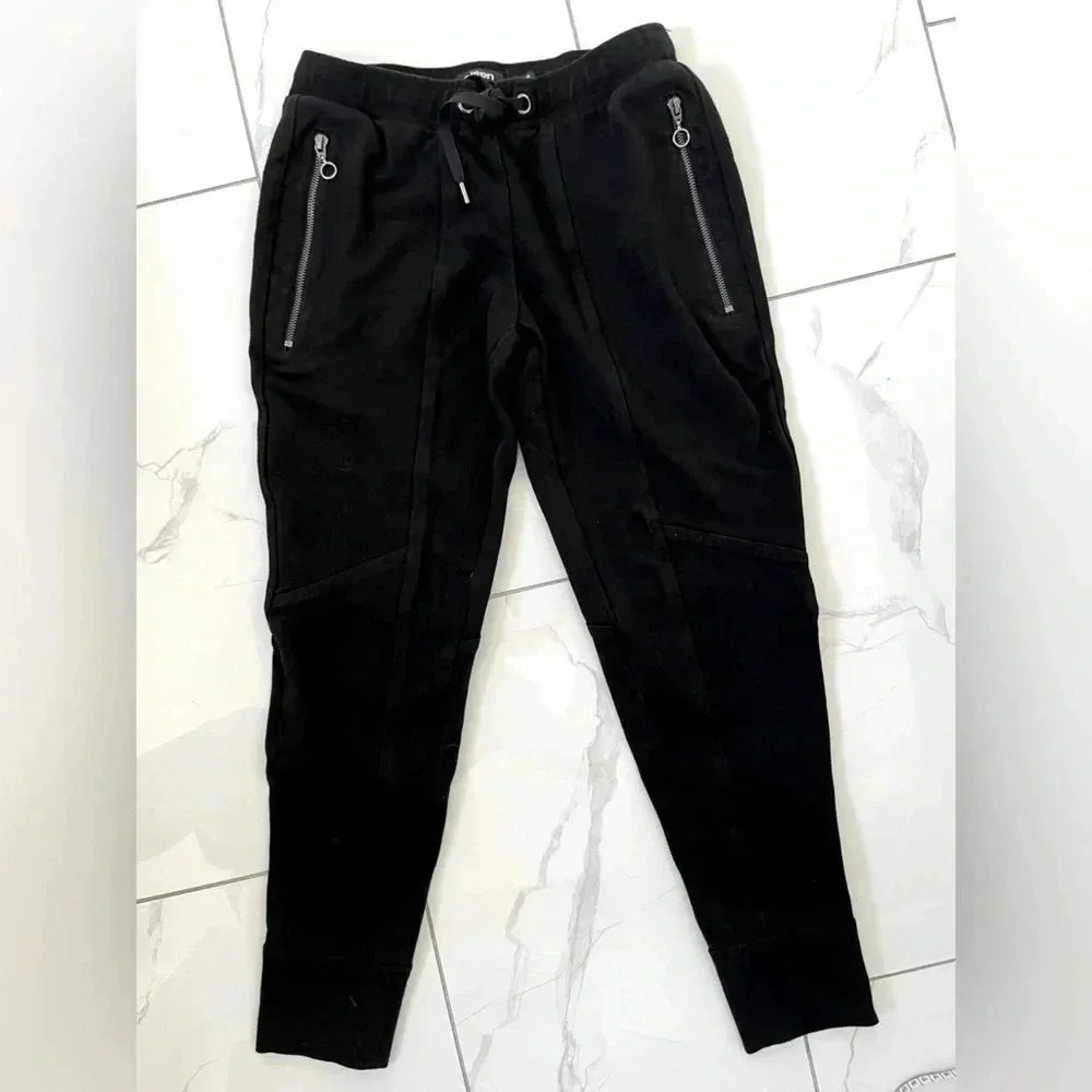 Olsen/ Lisa/  Dressy joggers/ Ankle/ Cropped/ Black/ Size US XS - Picture 4 of 13
